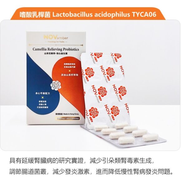 【抗壓之星】山茶花精萃 悦心益生菌 Camellia Relieving Probiotics - Image 11